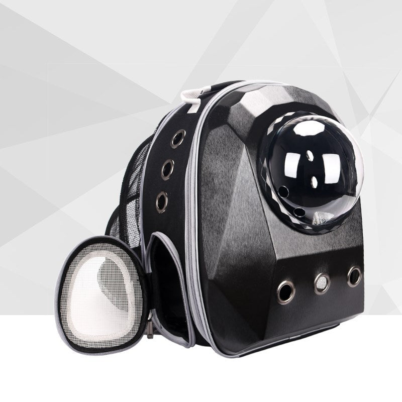 Travel safely with your pet using this Cat & Dog Breathable Travel Carrier Bag. Lightweight, portable, and designed with a spacious capsule-style cabin, it’s perfect for outdoor adventures and trips.