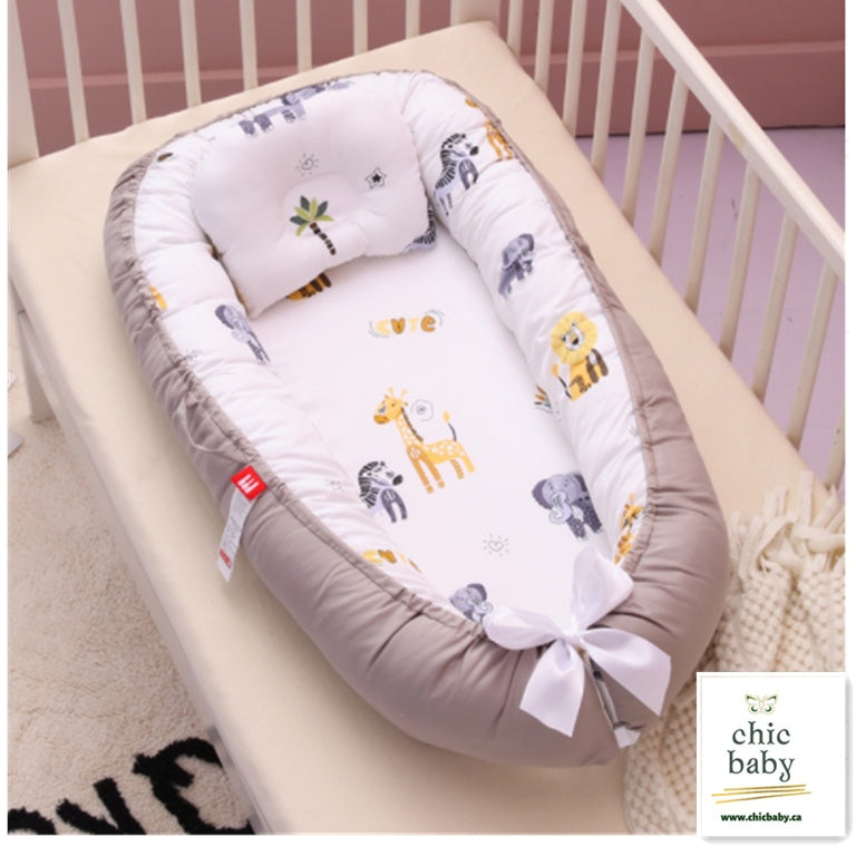 Ensure comfort and safety for your little one with this Baby Removable and Washable Portable Crib Travel Bed. Lightweight, soft, and easy to clean, it’s perfect for infants and toddlers on the go.