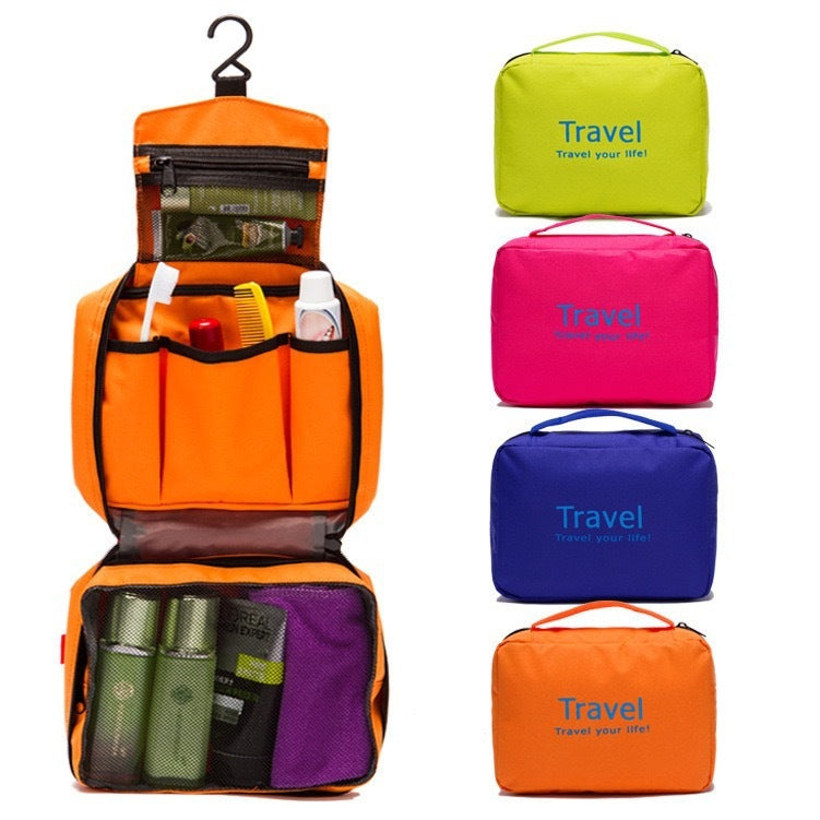 Organize your essentials on the go with this Large Capacity Travel Toiletry Bag with Hooks. Portable, spacious, and convenient—perfect for travel or daily use.