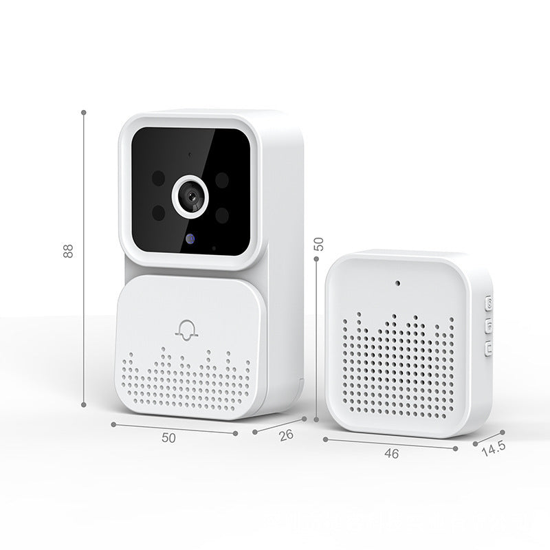 Monitor your home easily with this Wireless WiFi Video Doorbell. Intercom-enabled, remote-accessible, and perfect for security and convenience.