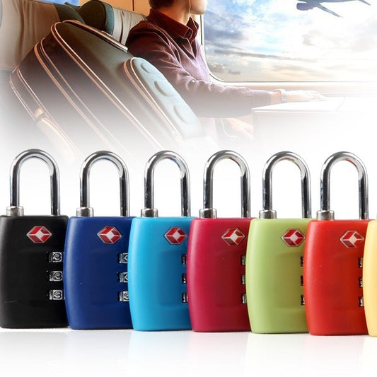 Keep your luggage secure with this TSA-Approved Plastic Zipper Code Lock. Durable, easy to use, and perfect for travel and tourism.