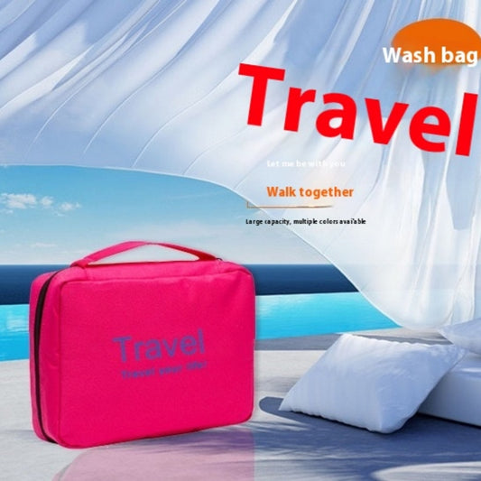 Organize your essentials on the go with this Large Capacity Travel Toiletry Bag with Hooks. Portable, spacious, and convenient—perfect for travel or daily use.
