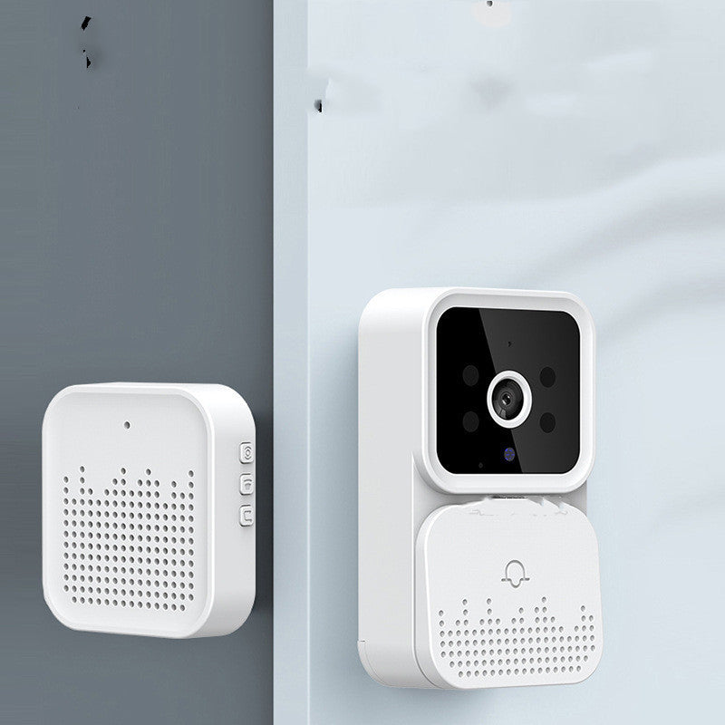 Monitor your home easily with this Wireless WiFi Video Doorbell. Intercom-enabled, remote-accessible, and perfect for security and convenience.