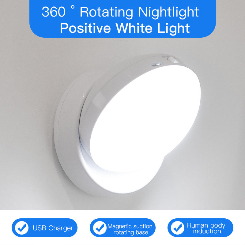 Illuminate your space automatically with this Rotating Human Body Sensor Light. Motion-activated, energy-efficient, and versatile—perfect for corridors, garages, wardrobes, or night-time use.
