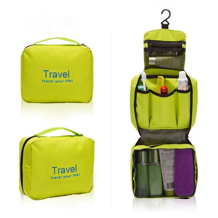 Organize your essentials on the go with this Large Capacity Travel Toiletry Bag with Hooks. Portable, spacious, and convenient—perfect for travel or daily use.