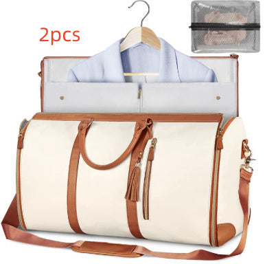 Travel in style with this Large Capacity Women’s Travel Duffle Bag. Foldable, waterproof, and perfect for clothes, trips, or weekend getaways.