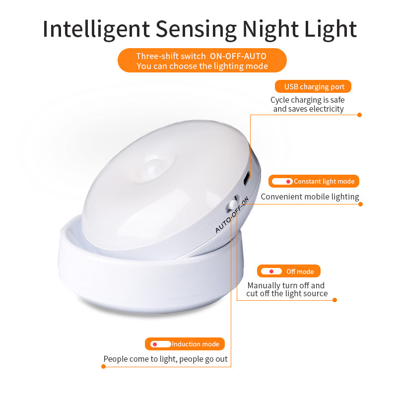Illuminate your space automatically with this Rotating Human Body Sensor Light. Motion-activated, energy-efficient, and versatile—perfect for corridors, garages, wardrobes, or night-time use.