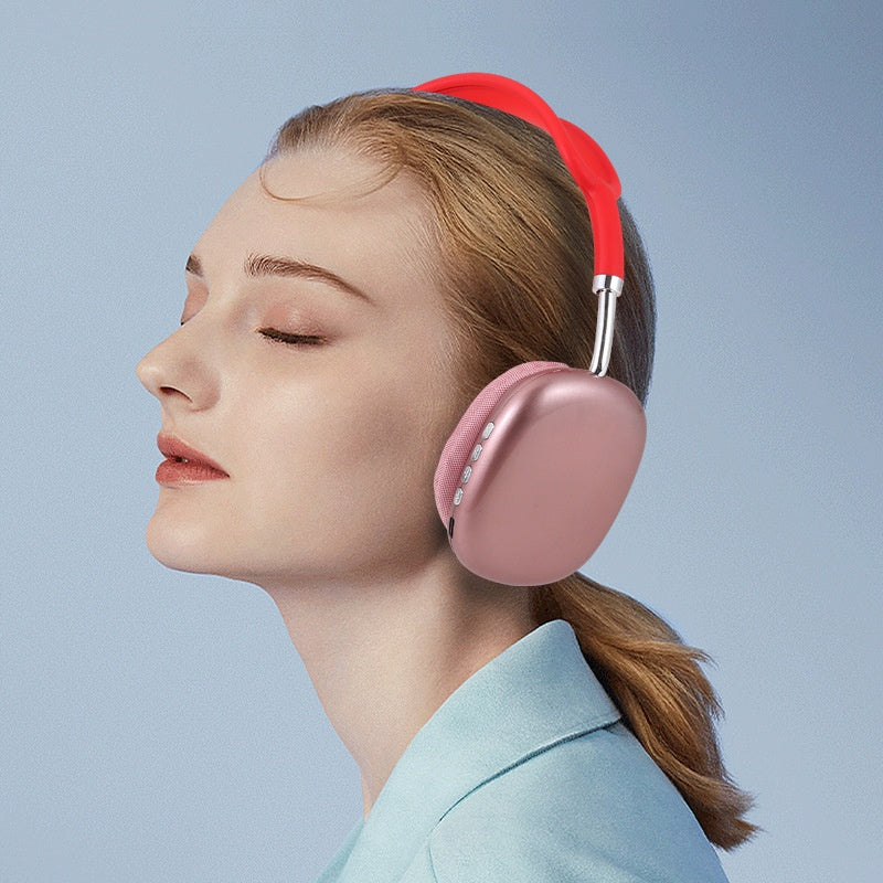Enjoy crystal-clear sound with P9 Wireless Bluetooth Headset. Noise-cancelling, lightweight, and perfect for sports, gaming, or calls on the go.