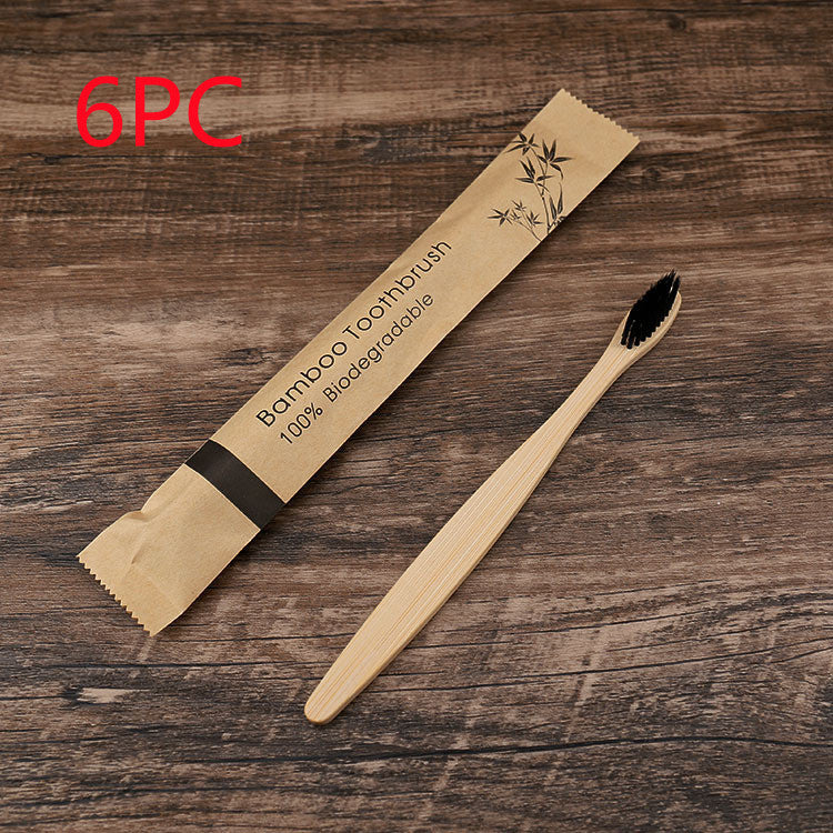 Upgrade your oral care with this 10-Piece Colorful Bamboo Toothbrush Set. Soft bristles, eco-friendly materials, and charcoal-infused tips make it perfect for gentle, effective cleaning.