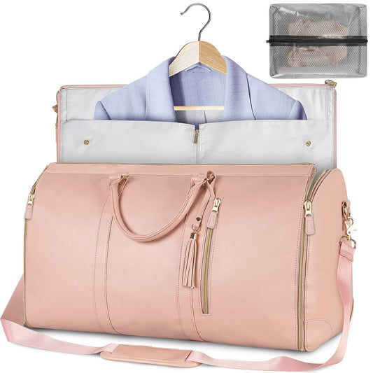 Travel in style with this Large Capacity Women’s Travel Duffle Bag. Foldable, waterproof, and perfect for clothes, trips, or weekend getaways.