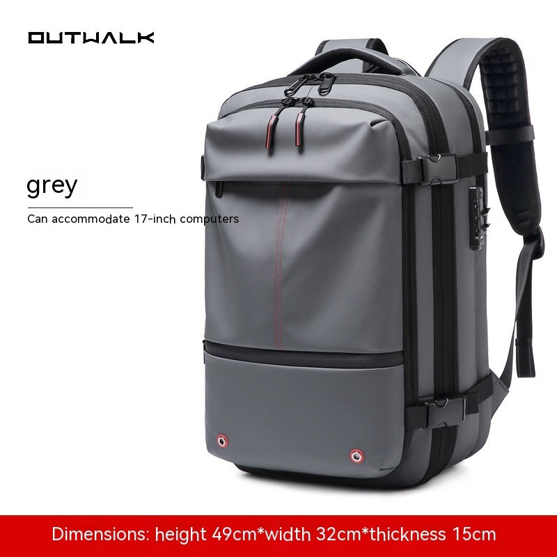 Carry work and travel essentials with ease using this Men’s Business Travel Backpack. Multifunctional, large-capacity, and equipped for laptops—perfect for business trips or daily commuting.